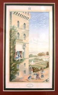 "Windsor Castle. The Royal Family" George Baxter 1850