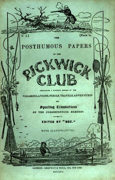 Title Page of The Pickwick Papers, 1937